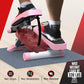 Nordic Lifting Mini Stepper Machine – Stair Climber w/Resistance Bands & LCD – Home Workout Stepper
