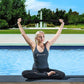 ProsourceFit Durable Cotton Cinch Buckle Yoga Strap for Stretching, Flexibility & Physical Therapy