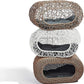 Fun Stackable Cat Condo for Indoor Cats - Interactive Play Faux Rattan Cat House for Indoor Cats Kitty, Pet Friendly Top/Side House Entry, Cat Bed Enclosed