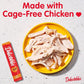 Delectables Squeeze Up Creamy Squeezable Puree, Lickable Wet Cat Treats, Grain Free, No Added Fillers, No By-Products, No Added Preservatives, 0.5 Ounces Tube Chicken Flavor, 32 Tubes Total