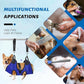 PatiencET Dog Grooming Hammock, Pet Grooming Hammock for Cats & Dogs, Dog Holder for Nail Trimming, Cat Sling for Nail Trimming with Nail Clippers/Trimmer, Nail File, Pet Comb(S)