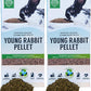 Small Pet Select - Young Rabbit Pellet Food, 5lb (Pack of 2)