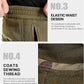 FREE SOLDIER Men's Outdoor Softshell Fleece Lined Cargo Pants Snow Ski Hiking Pants with Belt
