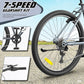 Betterland 26 Inch Mountain Bike, 7/21Speed Adult Bicycle with Dual V Brakes,Front Suspension, High Carbon Steel Frame, with Adjustable Ergonomic Seat Bicycle