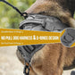 OneTigris No Pull Tactical Dog Harness for Large Dogs, Mesh Design Dog Vest Harness Breathable Military Dog Molle Vests with Handles, Service Dogs Vest Harness for Walking Hiking Training