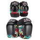 187 KILLER PADS Knee Pads, Elbow Pads Combo Pack, Comic, X-Small/Small