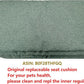 ROODO Pet Stroller Inner Pad for Exclusive Use,Original,Replaceable,Easy to Clean,Set of 3 pc(Cationic ash)