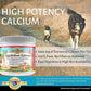 Calcium for Dogs and Cats - Fine Eggshell Powder - Strong Hip & Joint Supplement for Dogs and Cats- Dietary Supplement - No Additives - Pet's Friend Eggshellent Calcium 6oz