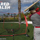 PowerNet Baseball Softball Practice Net 7x7 with Baseball Accessories for Practice Pitching, Batting & Fielding, Ball Caddy, Weighted Baseballs, Tee