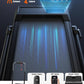 WELLFIT Treadmill for Home, 2 Level Incline Heavyduty Treadmill with Pulse Sensor, 4.0 HP, 1.0-10.0 MPH, 450/360 lbs Capacity, Large Running Area Treadmills with Bluetooth Player & LED Display