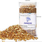 TWINKLING High Luster Crushed Glass Glitter, Fire Glass Gems Chips for Fire Pit, DIY Resin Art, Epoxy Crafts, Geode Painting, Aquarium Decoration, 6-9mm (370g/13oz.) (Gold)