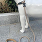 Slip Lead Dog Leash，Strong Nylon Rope Leash and Padded Handle,No Pull Outdoor Walking Training Lead for Small Medium Large Dogs(Light Military Tan, 1/2"×6ft)