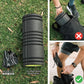 Inflatable Foam Roller – Travel Foam Roller for Muscle Recovery, Deep Tissue Massage, Physical Therapy, Hiking, Backpacking, Gym, Home – Includes Pump, Bag – Adjustable Firmness