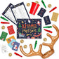 Gutter Games 12 Games of Christmas - 12 Hilarious Holiday Activities [Family Party Games Pack for Kids, Teens & Adults] - by Beat That! Game - Multicolor