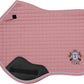 T TEKE Close Contact Saddle Pads,100% Cotton English Saddle Pads for Horses with Moisture-Wicking and Breathable Lining