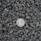 Mr. Fireglass Natural Decorative Gray Bean Pebbles, 1/5" Gravel Size River Rocks for Plants, Garden, Landscaping, Aquariums and Outdoor Decor (5-lb Bag)