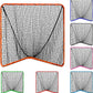 Velocity - Lacrosse Goal - Portable Steel Frame with Black Net, Perfect for Youth and Adult Training, Backyard Design