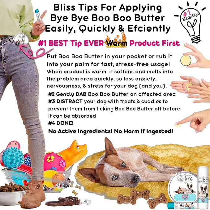 The Blissful Dog Blue Heeler Boo Butter, 1 oz