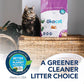 ökocat Less Mess Low Tracking Wood Clumping Cat Litter Mini- Pellets, Unscented, 14 pounds - Natural Ingredients, Stops Odor, Clumps Solid, 99% Dust Free, Great for Long-Hair Breeds