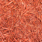 Premium Red Wood Mulch for Indoor, Patio, Potting Media, Gardens, Lawns, and Landscaping (0.5 CF - 14 L - 15 QTS)