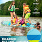 Inflatable Stand Up Paddle Board for Adults with Seam Welded Technology, 10'6''x33''x6'', Durable SUP with Dual-Blade Paddle and Complete Accessories, 390 lbs Capacity, Beginner-Friendly