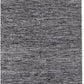 Manduka Shala Yoga Rug 71" - Outdoor Yoga & Meditation | Foldable & Machine Washable | Natural Cotton | Handmade | 71 x 26 inches | Black Heather
