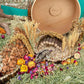 Niteangel Natural & Soft Hamster Bedding Mate Small Animal Habitat Decor for Syrian Dwarf Hamsters Gerbils Mice Degus Bunny or Other Small-Sized Pet (Flowers Scent Path)