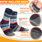 3 Pairs Warm Thermal Socks for Women & Men Winter Ski Thick Boot Insulated Socks for Cold Weather