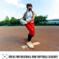 Franklin Sports Pitcher's Rubber - Softball + Baseball Pitching Rubber - Portable Mound - Indoor + Outdoor Pitchers Plate - 18" or 24"