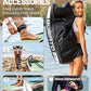 Inflatable Stand Up Paddle Board 10'8“*34"/11'*33" Extra Wide Paddle Boards for Adults, SUP with Premium Accessories & Nylon Backpack, Adjustable Paddle, Hand Pump, Bottom Fin, Leash