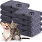Chumia 8 Pcs Dog Towels for Drying Dogs Cats Pet Towels Bulk Puppy Microfiber Quick Drying Paw Bath Bathing Supplies Absorbent for Medium Pets(Gray,18 x 28 Inch)