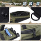 SUNYA Archery Hip Quiver for Arrows. Includes 3 Tubes Arrow Holder, Accessories Pockets and Waist Belt. Fit for Compound and Recurve Bow Practice.