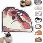 Lukamoo® Cute Cat Litter Mat (30’’x20’’), Large/L, for Kitty Litter & Cute Cat Litter Box, Litter Trapping Mat (Pointed, Cornered)