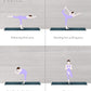 Foldable Yoga Exercise Mat – Lightweight, Anti-Slip, and Easy to Store for Yoga, Pilates, Home Workouts, and Floor Exercises