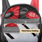 Harrison Howard Pro Luminous Horse Fly Mask Standard with Ears UV Protection for Horse Scarlet Red/Black XL Extra Full Size