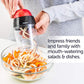 Fullstar Mandoline Slicer Spiralizer & Vegetable Slicer, Zucchini Noodle Maker, Onion & Food Chopper, Veggie Spiral Cutter & Grater (4 in 1)