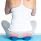 Dr. Cohen's Heatable Computer Survival Kit - FSA Eligible Heatable Massage Roller and Massage Pad Set for Deep Tissue Myofascial Trigger Point Release - AcuPad and AcuBack for Muscle Recovery