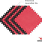 Norsk Dual-Sided Reversible 1/2" Foam Exercise Mats for Home Gym - Interlocking EVA Foam Tiles