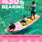 MOUSA 10‘8/11'×35" Extra Wide Inflatable Stand Up Paddle Board, Stable Paddleboard SUP for 2 People/Family, Anti-Slip Full EVA Deck, 3 Handles, 100L Backpack, All-Round Sup Board, Big Fin