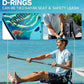 Inflatable Stand Up Paddle Board 10'8“*34"/11'*33" Extra Wide Paddle Boards for Adults, SUP with Premium Accessories & Nylon Backpack, Adjustable Paddle, Hand Pump, Bottom Fin, Leash