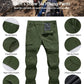 Men's Snow Ski Hiking Pants Winter Fleece Lined Softshell Outdoor Waterproof Insulated Cargo Work Pants
