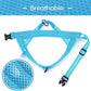 Didog No Pull Dog Harness with Soft Mesh Padded,Reflective & Quick Fit Light Weight Dog Strap Vest Harness,Easy for Walking Training (L:Chest 26-32", Mesh-Blue)