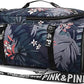 Kalesi Floral Gym Duffle Bag Backpack 4 ways for Women Waterproof with Shoes Compartment for travel Sport Hiking laptop Lightweight