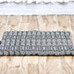Leewadee Zabuton Seating Cushion – Square Floor Seat for Meditation Exercises, Light Yoga Mat Filled with Kapok