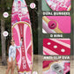 Inflatable Paddle Boards 11'x33'', Stand Up SUP Paddle Board Inflatable for Adults Youth, Extre Wide & Non-Slip Sup of All Skill Levels
