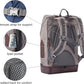 Kurgo Dog Carrier Backpack for Small Pets - Dogs & Cats | Cat | Hiking or Travel | Waterproof Bottom | K9 Ruck Sack (Heather Black)