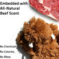 Playology Dog Toys | Plush Toy Highland Cow Stuffed Animal for Dogs | Jumbo Beef Scented Toy - Easy to Clean and Made from Non Toxic Materials
