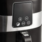 Amazon Basics 3.2 Quart 6-In-1 Air Fryer (Fry, Crisp, Roast, Bake, Reheat, Dehydrate), Non-Stick, with Timer, Auto Shut-Off, Digital Touch Screen, 180-400°F, 1400W, Black/Silver