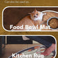 Lukamoo® Cute Cat Litter Mat (30’’x20’’), Large/L, for Kitty Litter & Cute Cat Litter Box, Litter Trapping Mat (Grey Tabby)