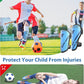 Shin Guards Soccer Kids Youth, CE Certified Airsfish Shin Guard Protection Gear for 2-18 Years Old Boys Girls Teenagers High Impact Resistant Breathable Comfortable 1 Pair 4 Sizes